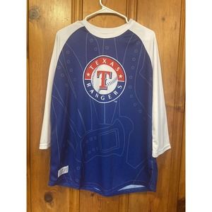 Texas Rangers Sportscrate Limited Edition Baseball Jersey Shirt Size Large
